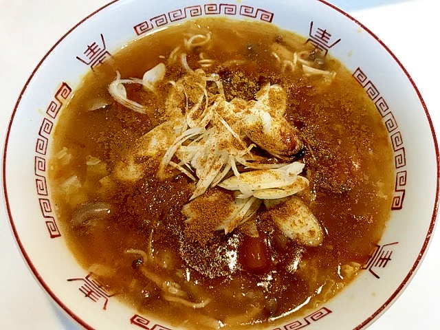 辛党の方どうぞ☆餡かけ激辛カレーラーメン レシピ・作り方 by アボカドプリン|楽天レシピ